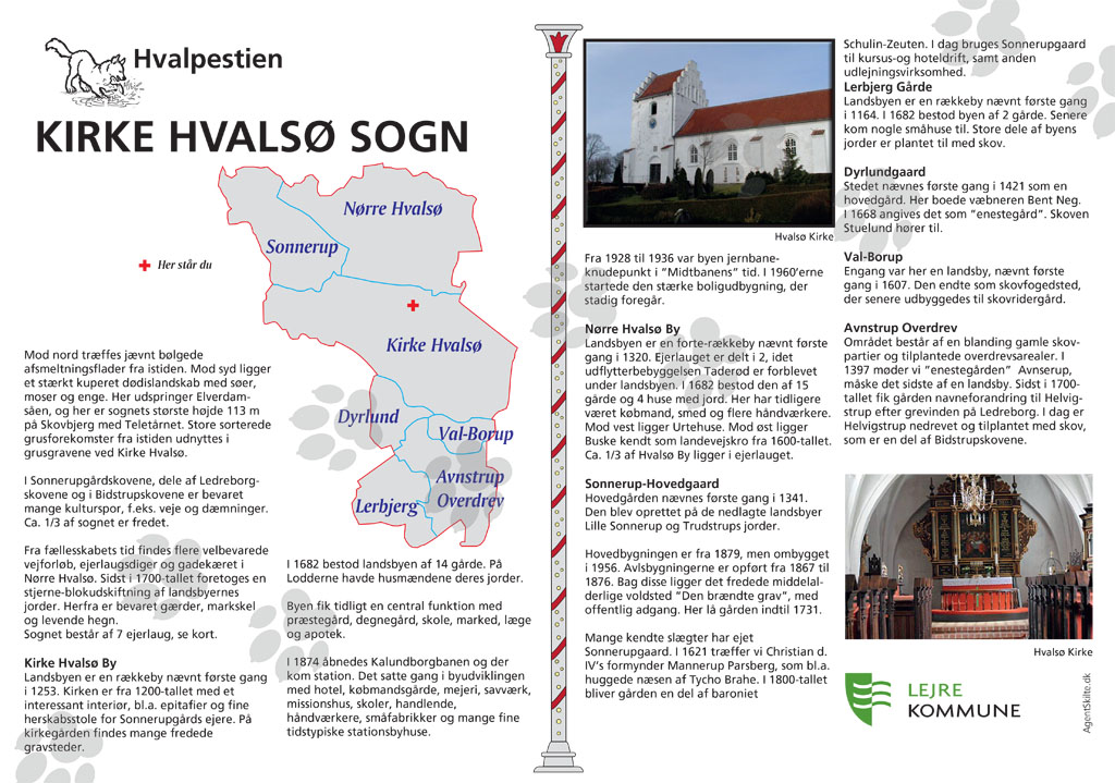 Hvalsø Sogn – Hvalpestien